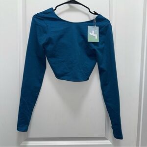 NWT Target JoyLab Cropped Open Back Athletic Top